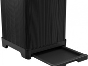 Keter Zahradní odpadkový koš  Baltimore 125 L - 41 x 41 x 87,4 cm - černý