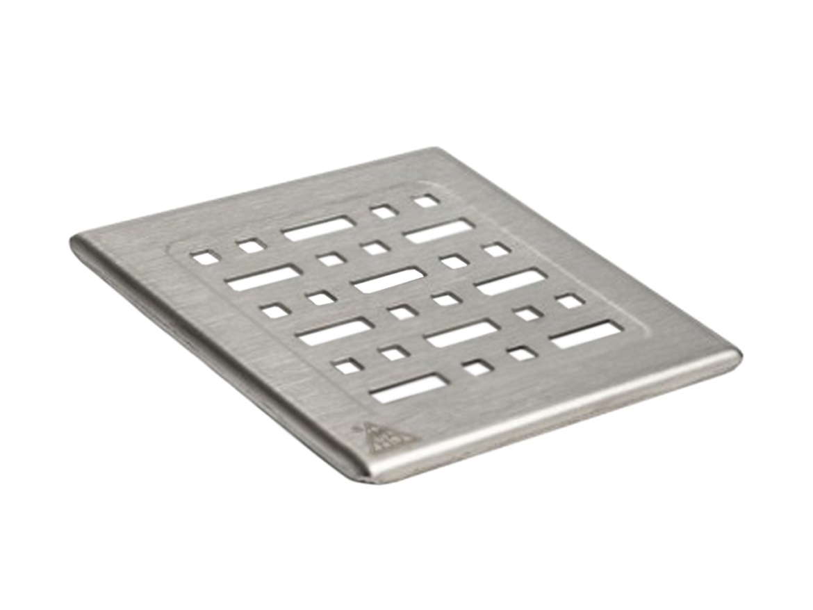 Chuděj ND-Mřížka nerez pro nástavec 100 × 100 mm