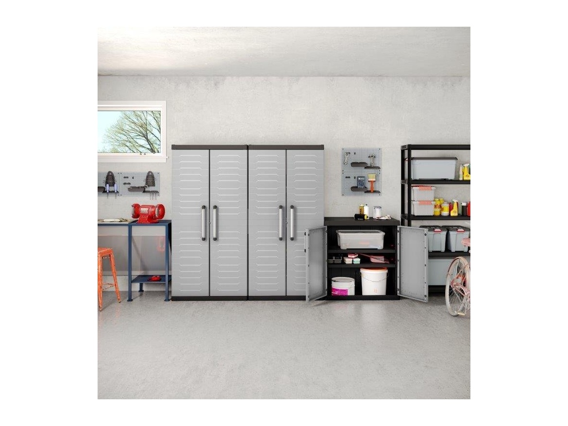 Keter Skříň  Detroit XL High šedá