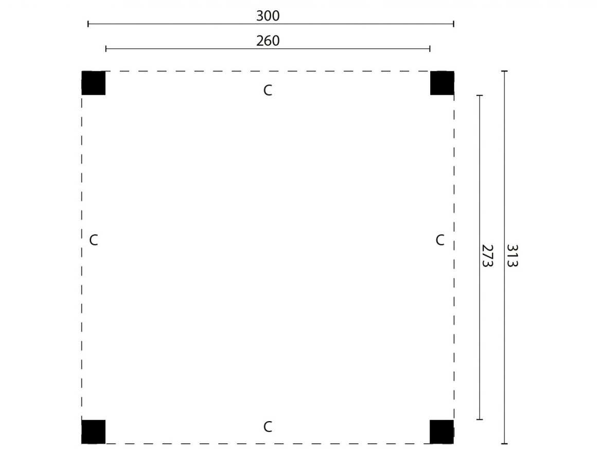 Tuindeco DIY Renesse 300