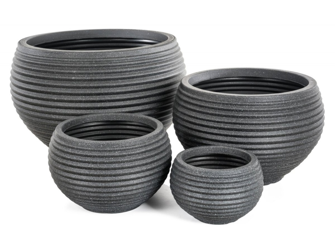 G21 Květináč  Lava Ring 70 x 70 x 45,5