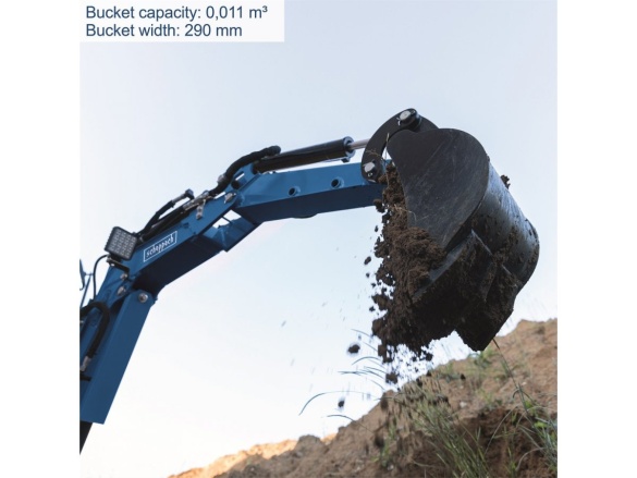 Scheppach EXC 815 - Minibagr