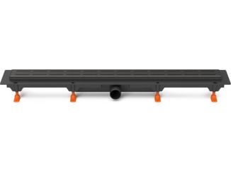 Žlaby Chuděj –  Chuděj LZB 40 Black 650 mm, Tétlenül, K3