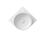 Ravak Umývadlo Yard 45 C, s otvorom pre batériu, bez prepadu, Grey Green
