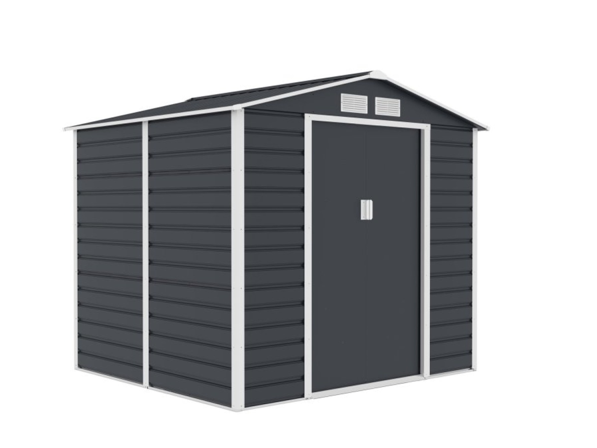 G21 Zahradní domek  GAH 407 - 213 x 191 cm, antracitový