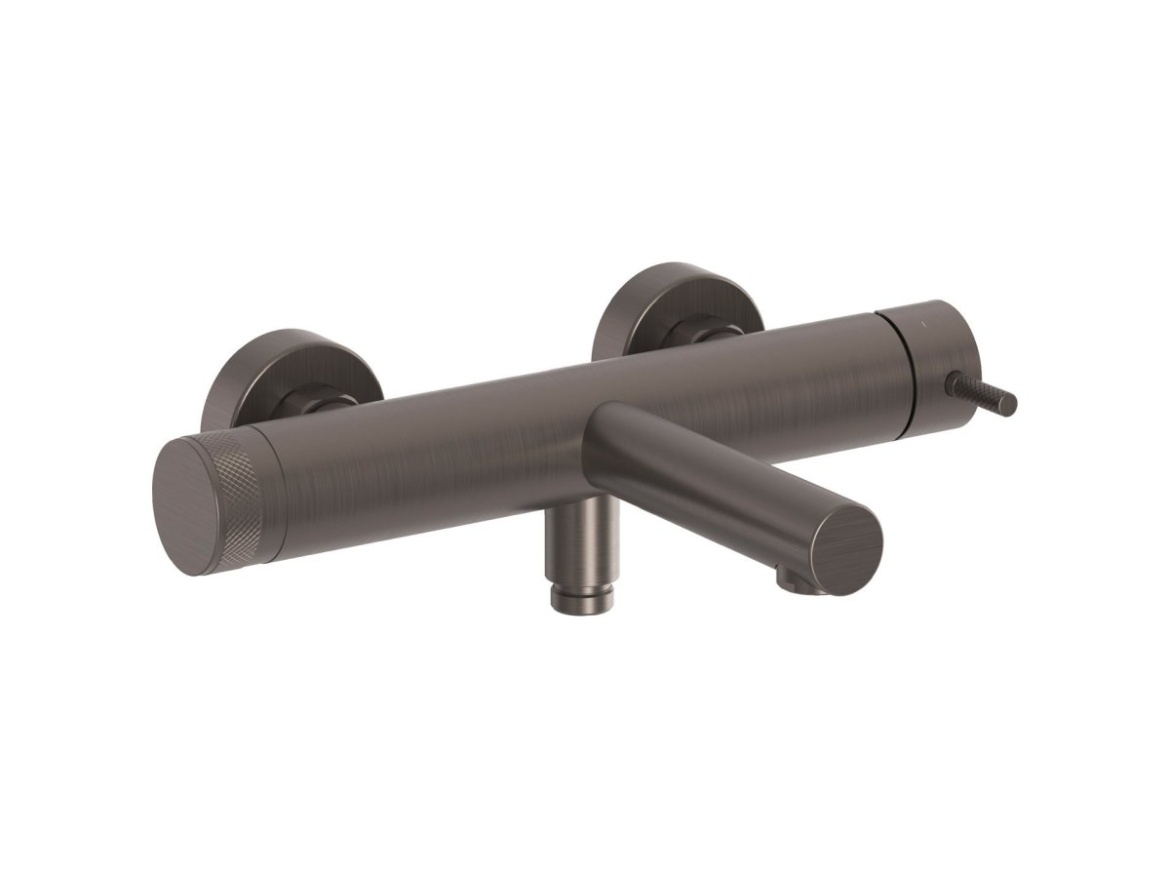 Ravak NX 022.20GB Vanová nástěnná baterie bez sprchového setu, grafit kartáčovaný