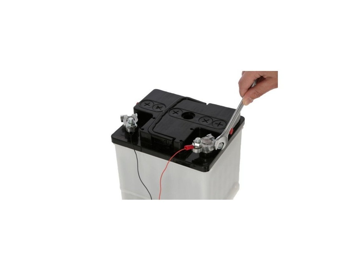 Scobax Propojovací kabel pro elektrické ohradníky a autobaterie, 3 m