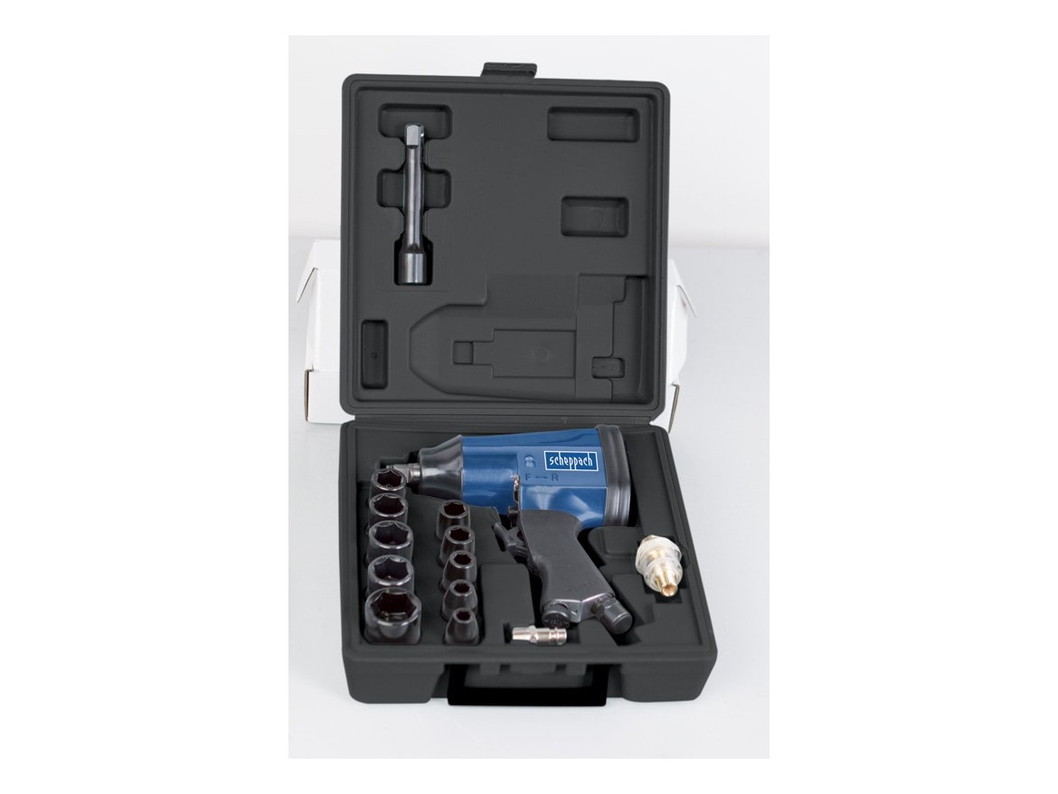 Scheppach Pneumatický rázový utahovák 1/2"