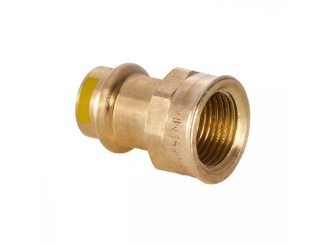 Gázelosztás –  Conex Bänninger Lisovací přechodka CU 4270 G d 15 × 1/2", vnitřní závit, pro plyn