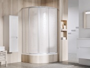 Ravak SKCP4 Sabina 90x90, biela+pearl