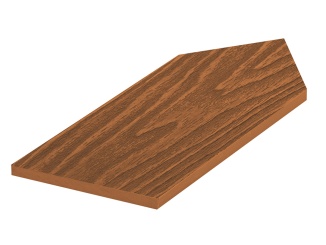 Kerítésoszlopok –  Plotová plaňka G21 Light Wood 100 cm, WPC, PLG21LW1