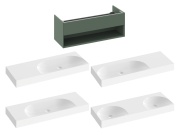 Ravak SD Lite 120 skrinka pod umývadlo Smoke Grey