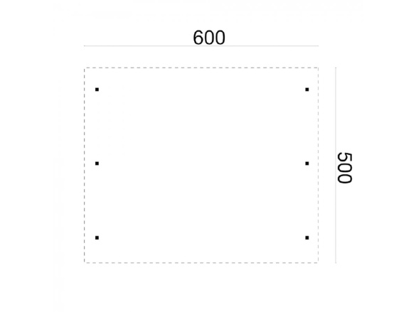 Tuindeco Double Carport