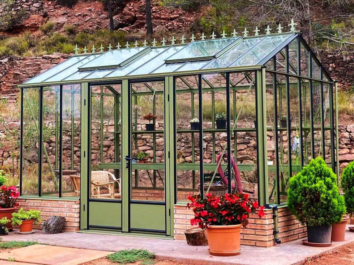 Üvegház Euro-Serre Gothic