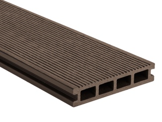 Terasová doska Gutta Guttadeck 2D light grey, 140 x 25 x 2900 mm