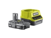Baterie a nabíječka Ryobi RC18120