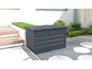G21 Zahradní box  Denver 280 L, antracitový plechový