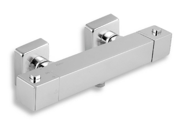 Novaservis Sprchová baterie Aqualight 150 mm, chrom, nástěnná, termostatická, bez příslušenství,  2860/1,0