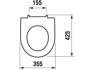 WC sedátka – JIKA WC sedátko s poklopem Lyra Plus, bílé, Jika H8933843000631