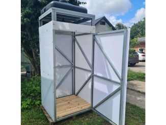 Kerti zuhanyzók –  Weis A Zahradní sprcha kabinková s nádrží 150L