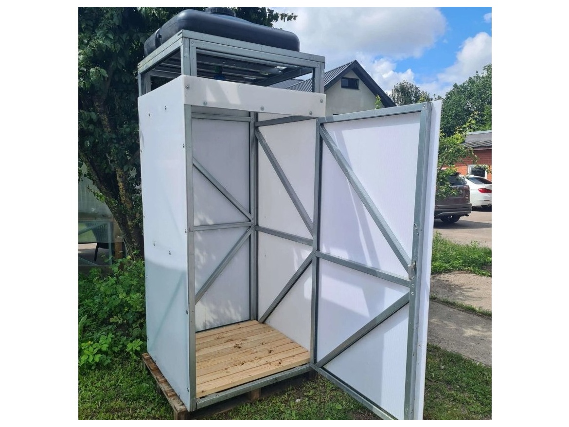 Weis A Zahradní sprcha kabinková s nádrží 150L