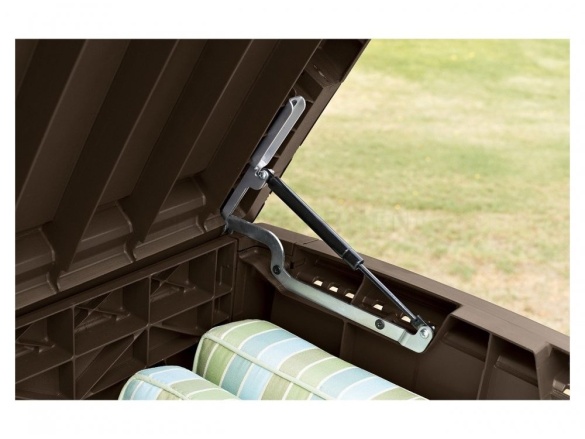 Keter Zahradní úložný box Keter Borneo 416 L - 129,5 x 70 x 62,5 cm - hnědý