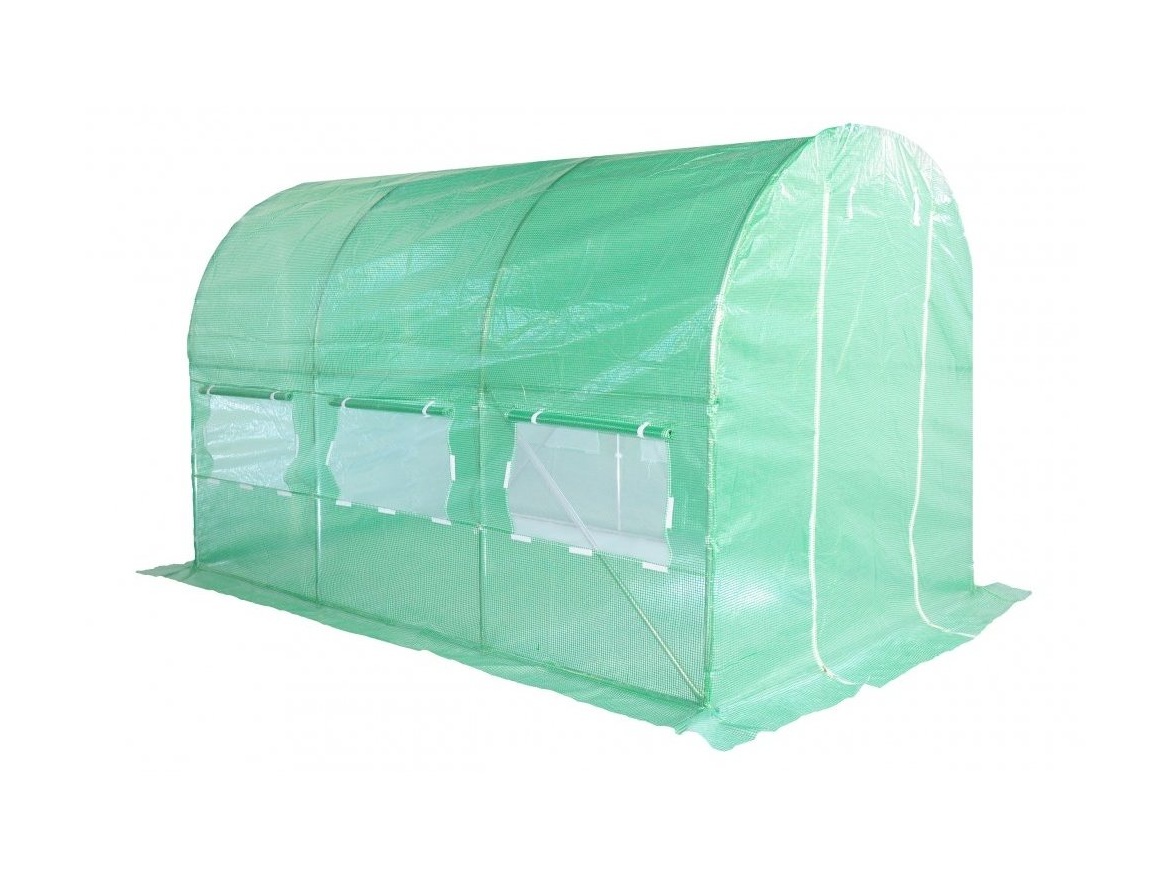 VespaGarden Zahradní fóliovník 2x3x2m / 6m2  - zelený