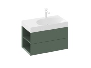 Ravak SD Lite 80 L skrinka pod umývadlo Smoke Grey