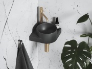 Ravak Umývátko Yard 28 C, s otvorem pro baterii, bez přepadu, bílá