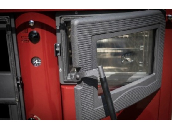 Teplovodní sporák na tuhá paliva s troubou Termomont TEMY PLUS P 20