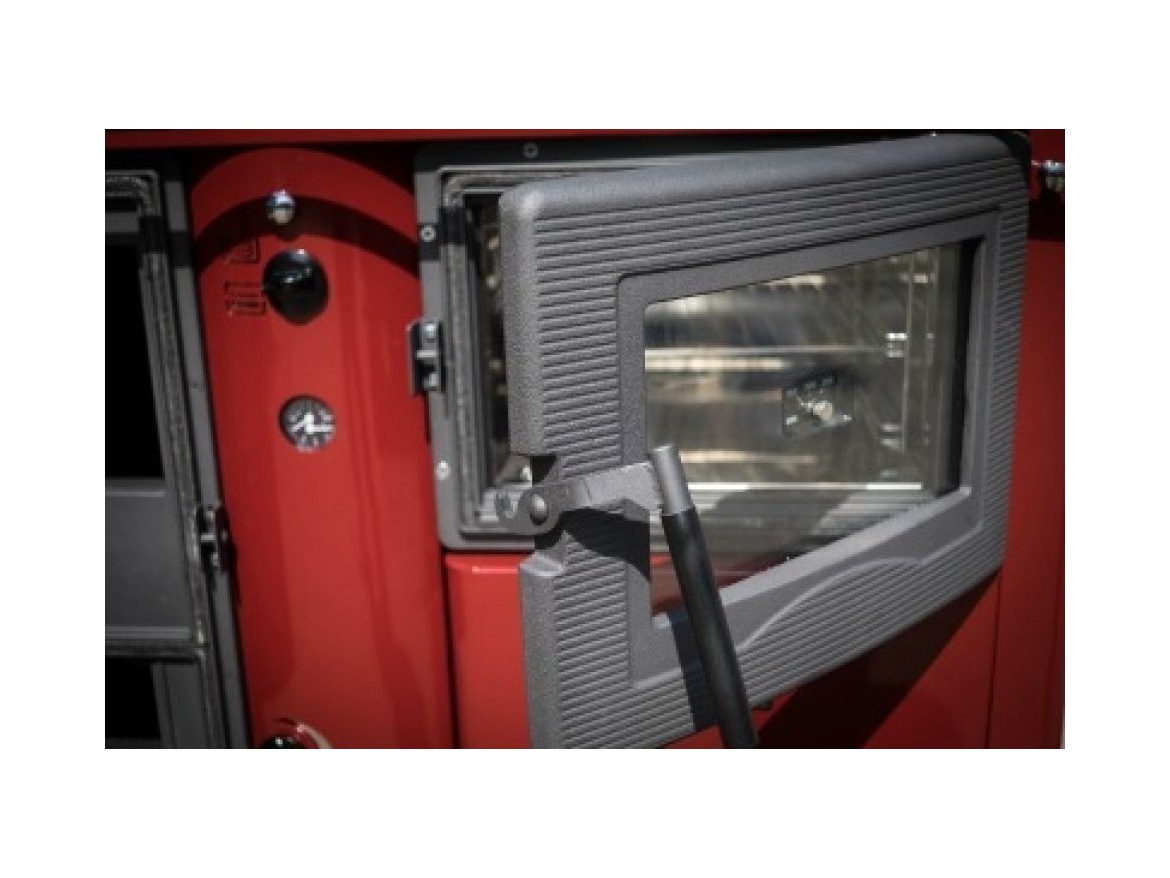 Teplovodný sporák na tuhé palivá s rúrou Termomont TEMY PLUS P 20