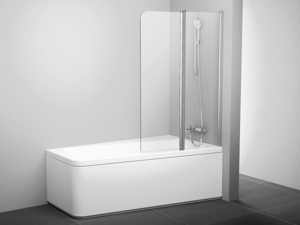 Ravak 10CVS2 100 P, lesk+transparent