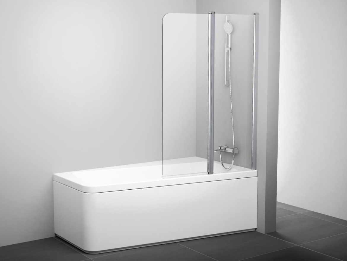 Ravak 10CVS2 100 P, satin+transparent