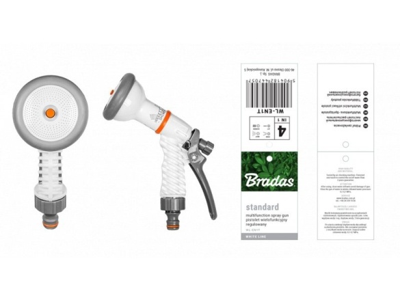 Bradas Multifunkční postřikovací pistole WHITE LINE STANDARD