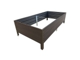 Vyvýšený záhon 150x75x30cm WOODLOOK / hnědý