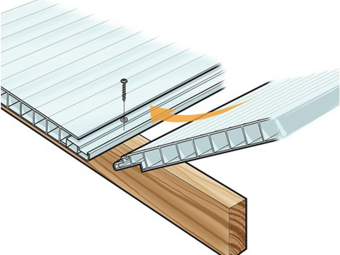 Polykarbonátová deska Gutta Guttagliss EASY CLICK 16 mm