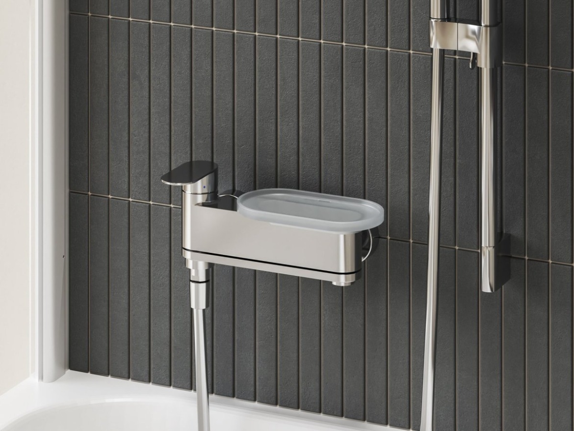 Ravak Polička Chrome pro vanovou a sprchovou baterii Chrome II