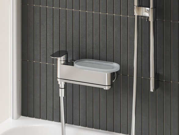 Ravak Polička k vaňovej a sprchovej batérii Chrome II