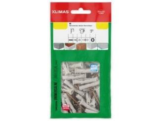 Accessories –  Klimas Wkręt-met HMOŽDINKA UNIVERZÁLNÍ S VRUTEM SE ZÁPUSTNOU HLAVOU - SÁČEK