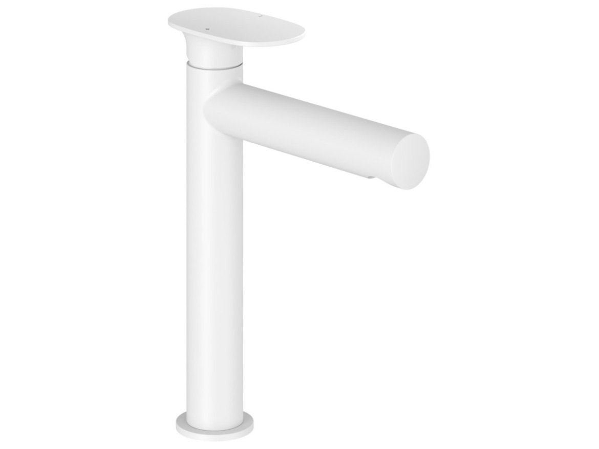 Ravak SG 014.10WHM Umyvadlová stojánková baterie 255 mm bez výpusti, bílá matná