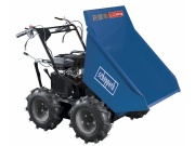 Scheppach DP 3000 - kolový přepravník 4x4 s nosností 300 kg a mechanickým sklápěním korby