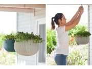 Keter Květináč  COZY S závěsný Violet