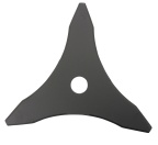 Riwall PRO Třízubý žací nůž křovinořezu pr. 255mm, vnitřní průměr 25,4mm, tloušťka 2,5mm