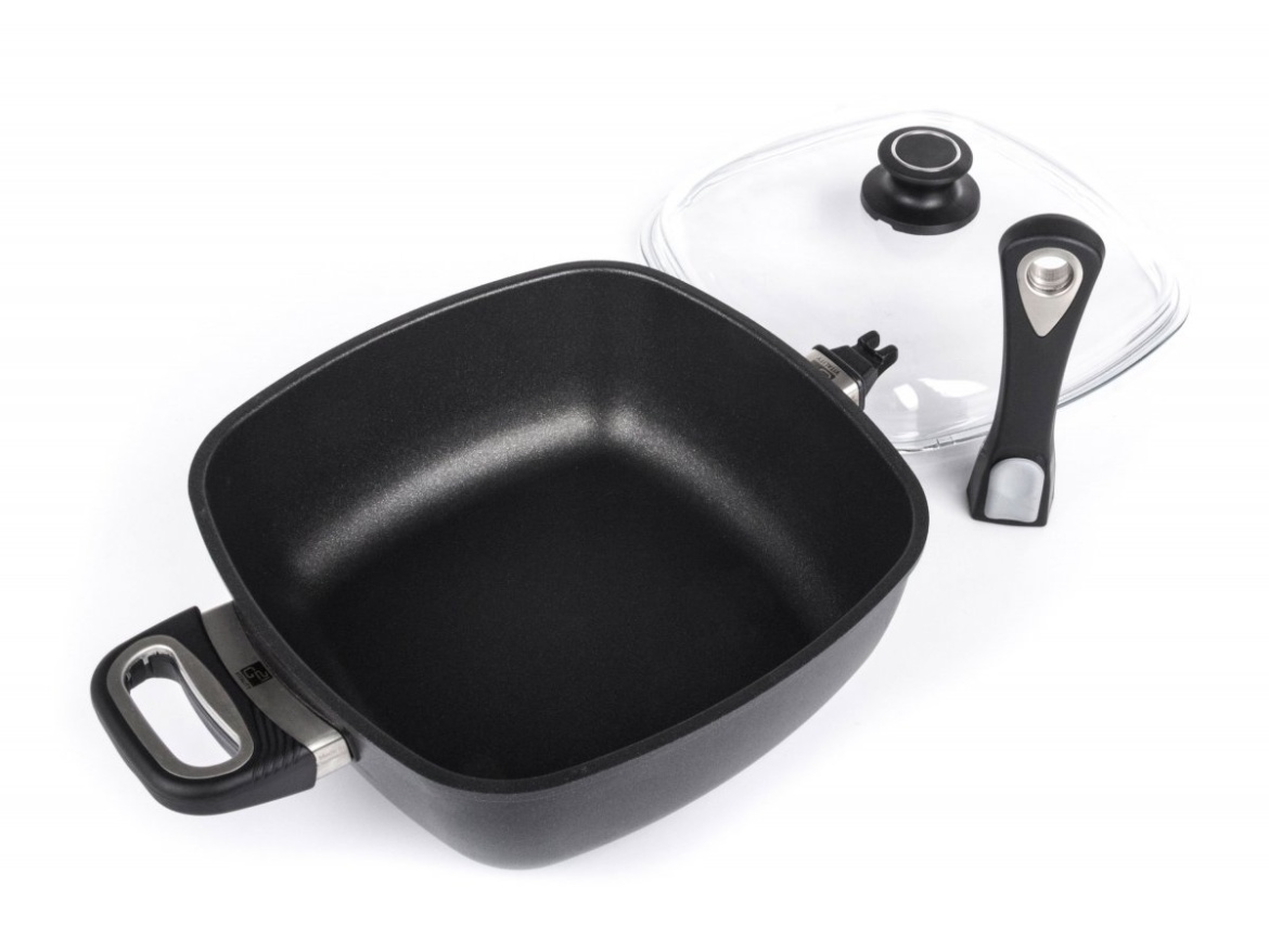 G21 Hluboká pánev  Cook 26 cm s poklicí a odnímatelnou rukojetí