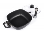 G21 Hluboká pánev  Cook 26 cm s poklicí a odnímatelnou rukojetí
