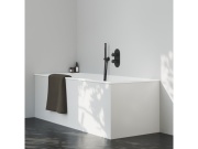 Ravak ES 063.20GB.O2.RB07C Termostatická podomietková batéria 2-cestná pre R-box, Graphite Brushed