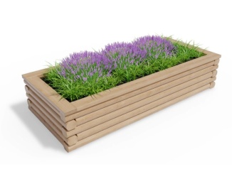 Dřevěné –  Česká Manufaktura Variogrow obdelník 43,5 cm, 90 x 210 cm, bez dna, bez nopové fólie