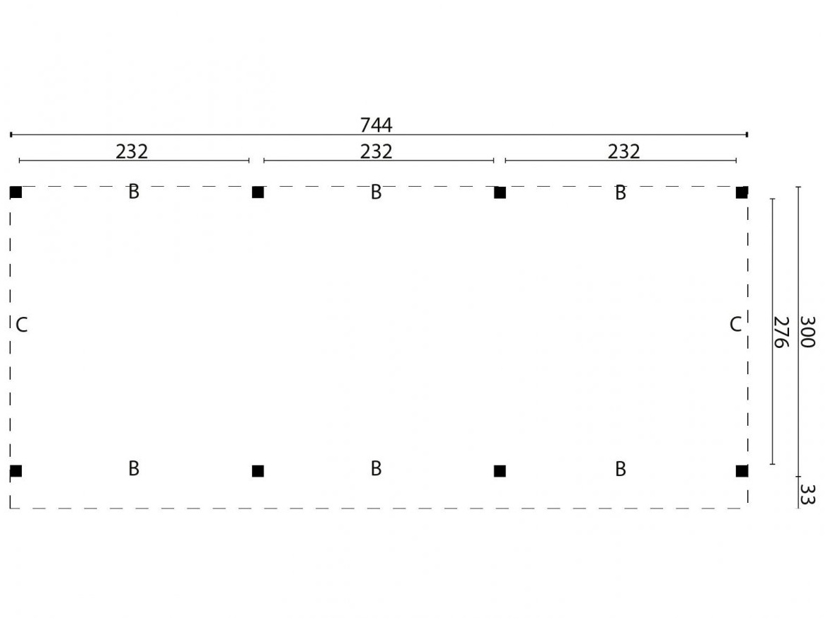 Tuindeco DHZ Zoutelande 750
