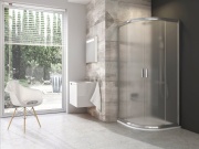 Ravak BLCP4-80x80, bílá+grape