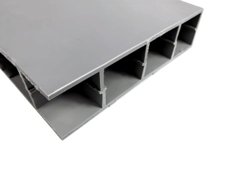 Polipropilén (PP) –  Paneltim Lightweight 1200 mm x 1000 mm x 20 mm, světle šedá